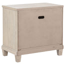  Coaster Furniture Pembroke 215922 2-drawer Nightstand Bedside Table - Washed Oak IMAGE 8