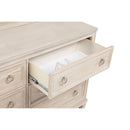  Coaster Furniture Pembroke 215923 6-drawer Bedroom Dresser Cabinet - Washed Oak IMAGE 3