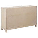  Coaster Furniture Pembroke 215923 6-drawer Bedroom Dresser Cabinet - Washed Oak IMAGE 4