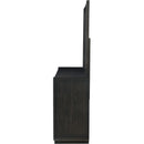  Coaster Furniture Leandro 222493M 8-drawer Bedroom Dresser with Mirror - Burnished Black IMAGE 5