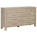  Coaster Furniture Solano 222523 9-drawer Bedroom Dresser Cabinet - Weathered Mango IMAGE 2