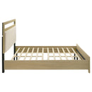  Coaster Furniture Hendricks 222651KW California King Panel Headboard Platform Bed - Light Oak IMAGE 5