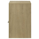  Coaster Furniture Hendricks 222652 1-drawer Nightstand Bedside Table with Cubby - Light Oak IMAGE 2