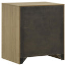  Coaster Furniture Hendricks 222652 1-drawer Nightstand Bedside Table with Cubby - Light Oak IMAGE 3