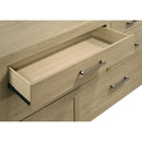  Coaster Furniture Hendricks 222653 6-drawer Bedroom Dresser Storage Cabinet - Light Oak IMAGE 11