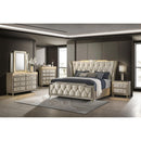  Coaster Furniture Lorient 222661KE Eastern King LED Upholstered Bed - Ivory/Camel IMAGE 12