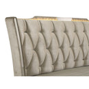  Coaster Furniture Lorient 222661KE Eastern King LED Upholstered Bed - Ivory/Camel IMAGE 7