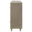  Coaster Furniture Lorient 222663FB 8-drawer LED Bedroom Flame Box Dresser - Ivory Camel IMAGE 12