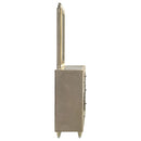  Coaster Furniture Lorient 222663FBM 8-drawer LED Flame Box Dresser and Mirror - Ivory Camel IMAGE 7