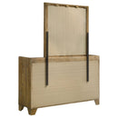  Coaster Furniture Henderson 222973M 6-drawer Bedroom Dresser with Mirror - Medium Oak IMAGE 11