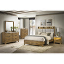  Coaster Furniture Henderson 222973M 6-drawer Bedroom Dresser with Mirror - Medium Oak IMAGE 13