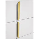  Coaster Furniture Ines 223092 2-drawer Nightstand Bedside Table - White High Gloss IMAGE 10