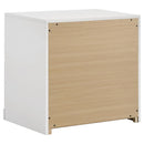  Coaster Furniture Ines 223092 2-drawer Nightstand Bedside Table - White High Gloss IMAGE 12