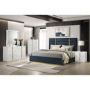  Coaster Furniture Ines 223095 5-drawer Bedroom Chest - White High Gloss IMAGE 11