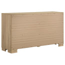  Coaster Furniture Arielle 223113 6-drawer Bedroom Dresser Cabinet - Light Oak IMAGE 12