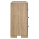  Coaster Furniture Arielle 223113 6-drawer Bedroom Dresser Cabinet - Light Oak IMAGE 4