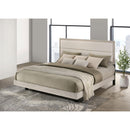  Coaster Furniture Trenton 225061KE 54-inch Wood Eastern King Panel Bed - Rustic Cream IMAGE 5