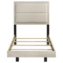  Coaster Furniture Trenton 225061T 54-inch Wood Twin Panel Bed - Rustic Cream IMAGE 10