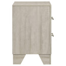 Coaster Furniture Trenton 225062 2-drawer Nightstand Bedside Table - Rustic Cream IMAGE 1