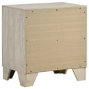  Coaster Furniture Trenton 225062 2-drawer Nightstand Bedside Table - Rustic Cream IMAGE 6