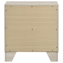  Coaster Furniture Trenton 225062 2-drawer Nightstand Bedside Table - Rustic Cream IMAGE 8