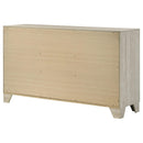  Coaster Furniture Trenton 225063 6-drawer Bedroom Dresser - Rustic Cream IMAGE 11