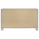  Coaster Furniture Trenton 225063 6-drawer Bedroom Dresser - Rustic Cream IMAGE 9
