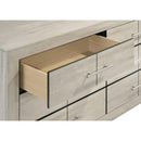  Coaster Furniture Trenton 225063M 6-drawer Bedroom Dresser With Mirror - Rustic Cream IMAGE 10