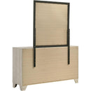  Coaster Furniture Trenton 225063M 6-drawer Bedroom Dresser With Mirror - Rustic Cream IMAGE 6