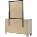  Coaster Furniture Trenton 225063M 6-drawer Bedroom Dresser With Mirror - Rustic Cream IMAGE 8