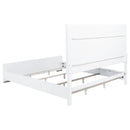  Coaster Furniture Gracemont 225071KW 57-inch California King Panel Bed - Grey/White IMAGE 1