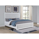  Coaster Furniture Gracemont 225071KW 57-inch California King Panel Bed - Grey/White IMAGE 5
