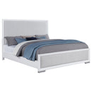  Coaster Furniture Gracemont 225071KW 57-inch California King Panel Bed - Grey/White IMAGE 8