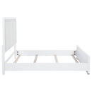  Coaster Furniture Gracemont 225071Q 57-inch Queen Panel Bed - Grey/White IMAGE 1