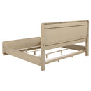  Coaster Furniture Ladera 225081KW 56-inch California King Panel Bed - Light Elm IMAGE 1