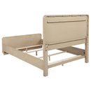  Coaster Furniture Ladera 225081Q 56-inch Queen Panel Bed - Light Elm IMAGE 1
