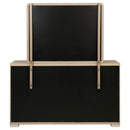  Coaster Furniture Ladera 225083M 6-drawer Bedroom Dresser and Mirror - Light Elm IMAGE 7