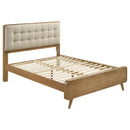  Coaster Furniture Robyn 225091KW Wood California King Platform Bed - Light Ash IMAGE 1