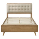  Coaster Furniture Robyn 225091Q Wood Queen Platform Bed - Light Ash IMAGE 8