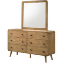  Coaster Furniture Robyn 225093M 6-drawer Bedroom Dresser and Mirror - Light Ash IMAGE 4
