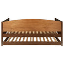  Coaster Furniture Bozeman 300686 Wood Twin Daybed With Trundle - Medium Walnut IMAGE 13