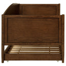 Coaster Furniture Bozeman 300686 Wood Twin Daybed With Trundle - Medium Walnut IMAGE 8