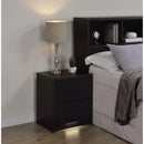  Coaster Furniture Westpark 315852 2-drawer Nightstand LED Lights and USB - Black IMAGE 3