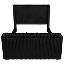  Coaster Furniture Centergrove 315945KE Upholstered Eastern King Wingback TV Bed - Black IMAGE 6