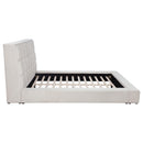  Coaster Furniture Dreux 315948CRMKE Upholstered Eastern King Panel Platform Bed - Cream IMAGE 10