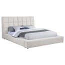  Coaster Furniture Dreux 315948CRMKW Upholstered California King Panel Platform Bed - Cream IMAGE 11