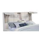  Coaster Furniture Dreux 315948CRMKW Upholstered California King Panel Platform Bed - Cream IMAGE 7