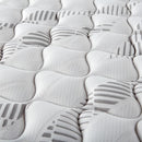  Coaster Furniture Hayes 350170Q Queen Firm Tight Top Hybrid Mattress - White IMAGE 4