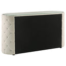  Coaster Furniture Sonya 360113 6-drawer Upholstered Bedroom Dresser - Ivory IMAGE 4