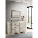  Coaster Furniture Sonya 360113 6-drawer Upholstered Bedroom Dresser - Ivory IMAGE 6